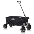 Carrito plegable de playa para jardín con asa